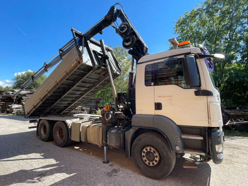 MAN TGS 26.440 6x4 Tipper + Crane Hiab 220 - 5 + RC - Istovarivač, Kamion sa dizalicom: slika 4 MAN TGS 26.440 6x4 Tipper + Crane Hiab 220 - 5 + RC - Istovarivač, Kamion sa dizalicom: slika 4