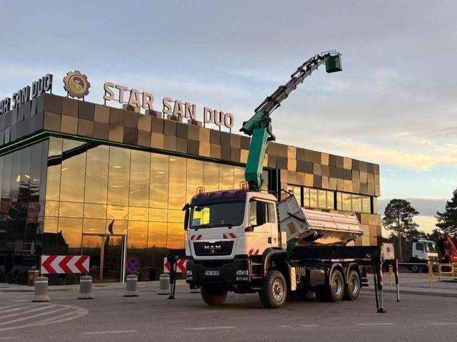 MAN TGS 26.440 6x6 PALFINGER PK 36002 Crane Basket - Istovarivač, Kamion sa dizalicom: slika 1 MAN TGS 26.440 6x6 PALFINGER PK 36002 Crane Basket - Istovarivač, Kamion sa dizalicom: slika 1