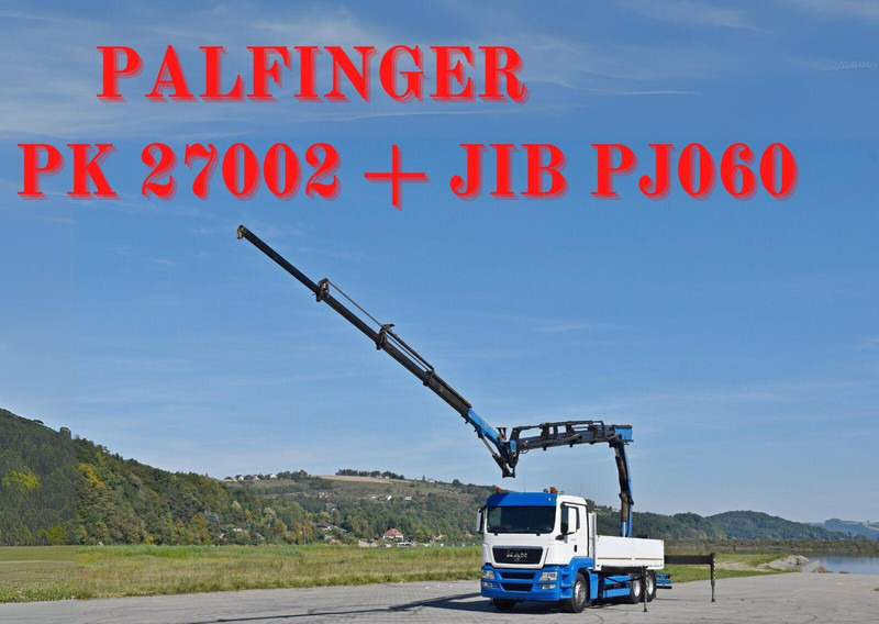 MAN TGS 26.480 * PK 27002 + JIB PJ060 + FUNK / 6x4 - Kamion sa tovarnim sandukom, Kamion sa dizalicom: slika 1 MAN TGS 26.480 * PK 27002 + JIB PJ060 + FUNK / 6x4 - Kamion sa tovarnim sandukom, Kamion sa dizalicom: slika 1