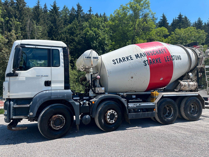 MAN TGS 32.400 x4 BB LIEBHERR 9 m³ - Mikser za beton: slika 4 MAN TGS 32.400 x4 BB LIEBHERR 9 m³ - Mikser za beton: slika 4