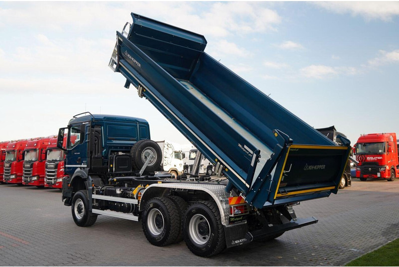 MAN TGS 33.480 / 6X6 / WYWROTKA 3 STRONNA / BORDMATIC / HYDROBURTA / - Istovarivač: slika 4 MAN TGS 33.480 / 6X6 / WYWROTKA 3 STRONNA / BORDMATIC / HYDROBURTA / - Istovarivač: slika 4