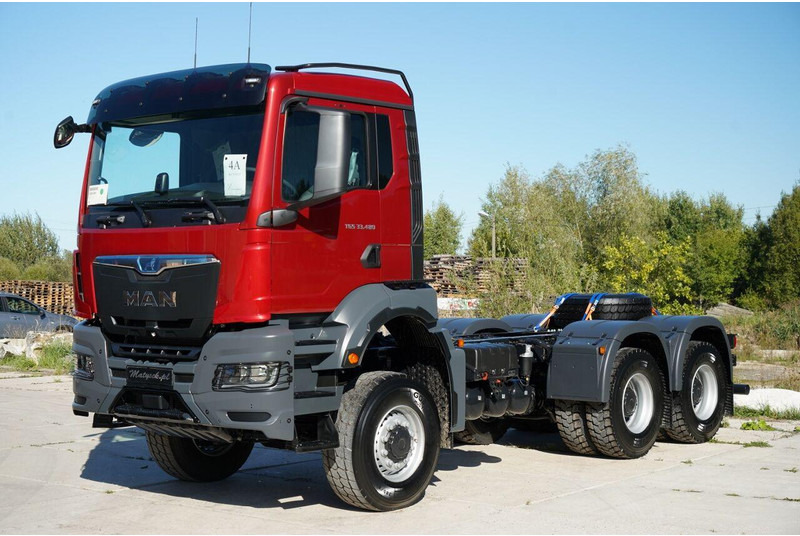 MAN TGS 33.480 / 6x6 / DO ZABUDOWY / FABRYCZNIE NOWY 2025 - Kamion sa golom šasijom i zatvorenom kabinom: slika 2 MAN TGS 33.480 / 6x6 / DO ZABUDOWY / FABRYCZNIE NOWY 2025 - Kamion sa golom šasijom i zatvorenom kabinom: slika 2
