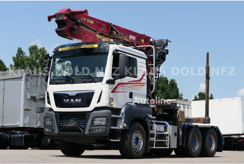 MAN TGS 33.500 - Timper truck+crane - Šticar, Kamion sa dizalicom: slika 1 MAN TGS 33.500 - Timper truck+crane - Šticar, Kamion sa dizalicom: slika 1