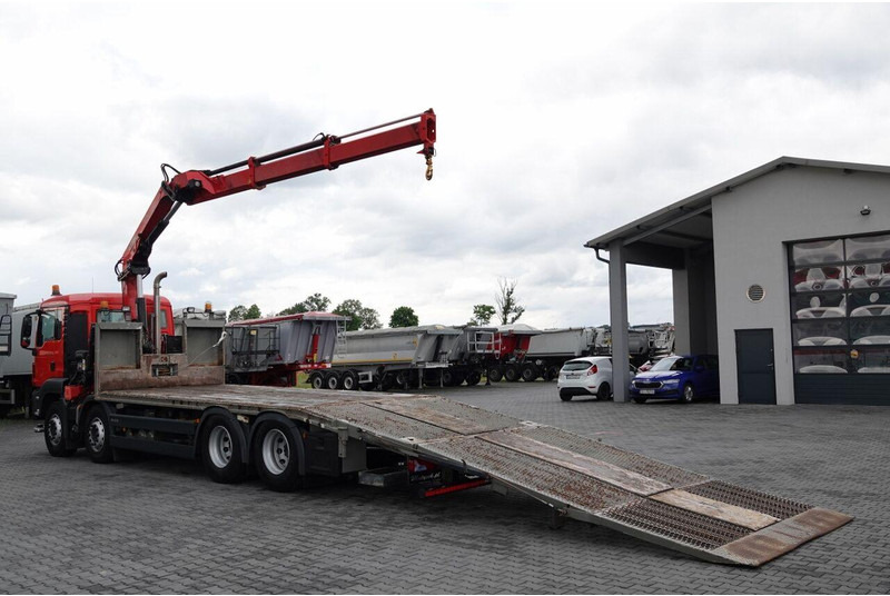 MAN TGS 35.360 / 8x2-4 / LAWETA + HDS HIAB 166 E-2 / OŚ PODNOSZONA / - Šlep vozilo: slika 5 MAN TGS 35.360 / 8x2-4 / LAWETA + HDS HIAB 166 E-2 / OŚ PODNOSZONA / - Šlep vozilo: slika 5