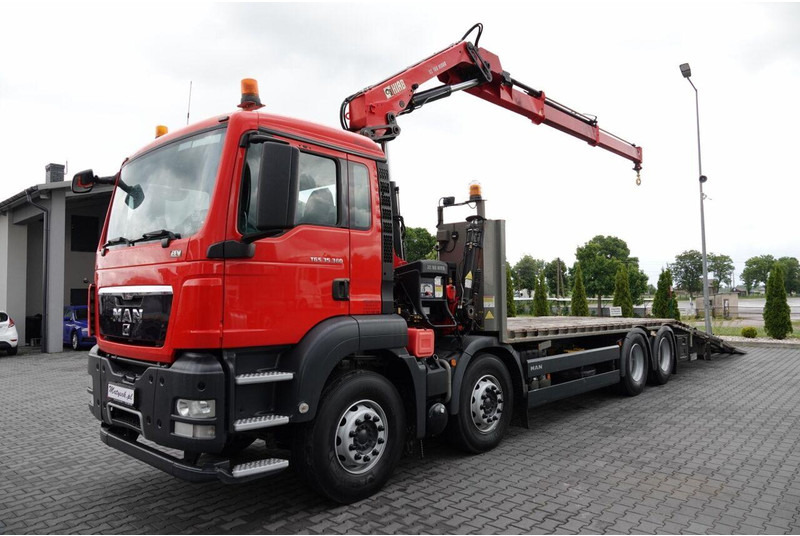 MAN TGS 35.360 / 8x2-4 / LAWETA + HDS HIAB 166 E-2 / OŚ PODNOSZONA / - Šlep vozilo: slika 2 MAN TGS 35.360 / 8x2-4 / LAWETA + HDS HIAB 166 E-2 / OŚ PODNOSZONA / - Šlep vozilo: slika 2