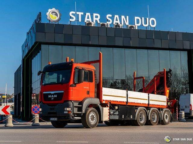 MAN TGS 35.400 PALFINGER PK 44002 WINCH TRIDEM KRAN - Kamion sa tovarnim sandukom, Kamion sa dizalicom: slika 3 MAN TGS 35.400 PALFINGER PK 44002 WINCH TRIDEM KRAN - Kamion sa tovarnim sandukom, Kamion sa dizalicom: slika 3