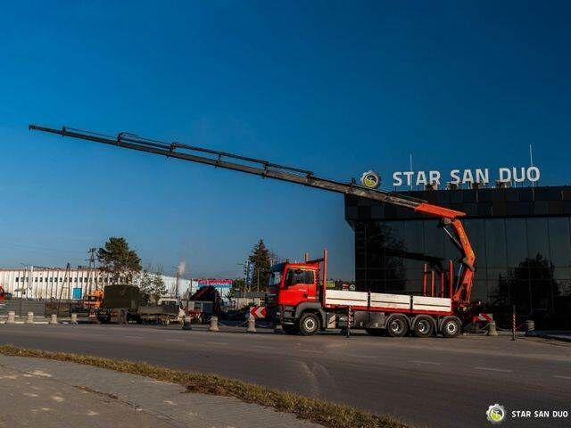 MAN TGS 35.400 PALFINGER PK 44002 WINCH TRIDEM KRAN - Kamion sa tovarnim sandukom, Kamion sa dizalicom: slika 2 MAN TGS 35.400 PALFINGER PK 44002 WINCH TRIDEM KRAN - Kamion sa tovarnim sandukom, Kamion sa dizalicom: slika 2