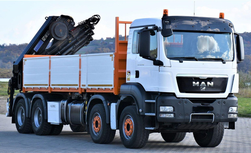 MAN TGS 35.440 * HIAB 322 EP-5HIPRO+FUNK / 8x4! - Kamion sa tovarnim sandukom, Kamion sa dizalicom: slika 4 MAN TGS 35.440 * HIAB 322 EP-5HIPRO+FUNK / 8x4! - Kamion sa tovarnim sandukom, Kamion sa dizalicom: slika 4