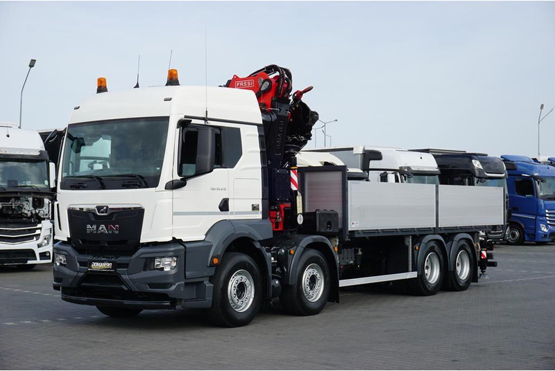 MAN TGS / 35.470 / E 6 / SKRZYNIOWY + HDS / FASSI F 545 / ŁAD. 13 10 - Kamion sa tovarnim sandukom, Kamion sa dizalicom: slika 3 MAN TGS / 35.470 / E 6 / SKRZYNIOWY + HDS / FASSI F 545 / ŁAD. 13 10 - Kamion sa tovarnim sandukom, Kamion sa dizalicom: slika 3