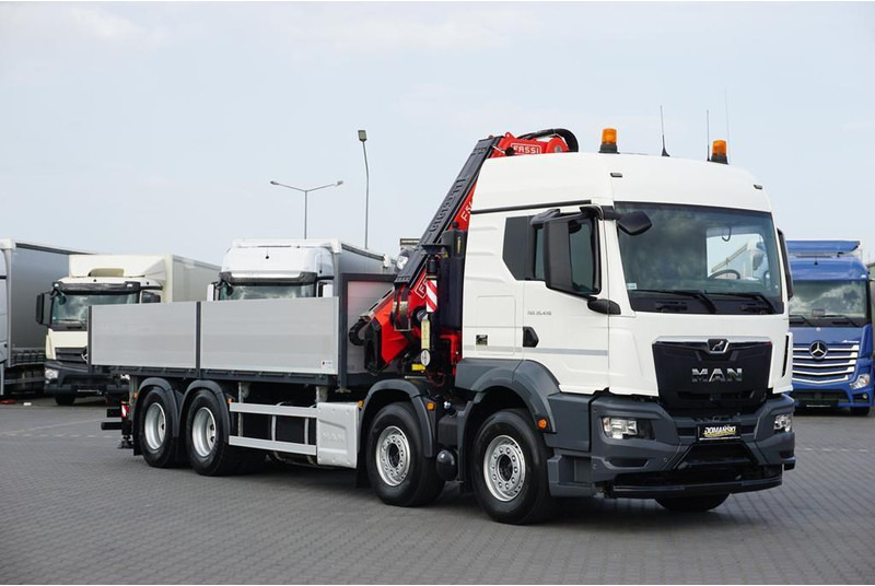 MAN TGS / 35.470 / E 6 / SKRZYNIOWY + HDS / FASSI F 545 / ŁAD. 13 10 - Kamion sa tovarnim sandukom, Kamion sa dizalicom: slika 2 MAN TGS / 35.470 / E 6 / SKRZYNIOWY + HDS / FASSI F 545 / ŁAD. 13 10 - Kamion sa tovarnim sandukom, Kamion sa dizalicom: slika 2