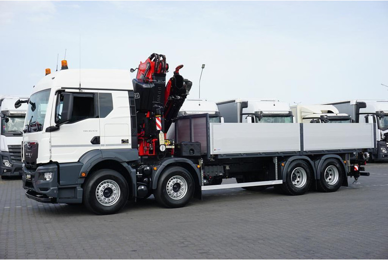 MAN TGS / 35.470 / E 6 / SKRZYNIOWY + HDS / FASSI F 545 / ŁAD. 13 10 - Kamion sa tovarnim sandukom, Kamion sa dizalicom: slika 5 MAN TGS / 35.470 / E 6 / SKRZYNIOWY + HDS / FASSI F 545 / ŁAD. 13 10 - Kamion sa tovarnim sandukom, Kamion sa dizalicom: slika 5