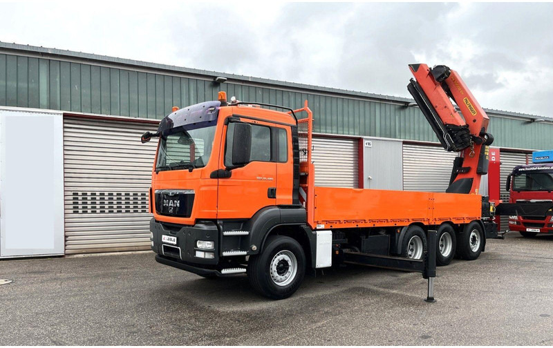MAN TGS 35.480 8x4 Crane Palfinger PK 50002EH - Kamion sa tovarnim sandukom, Kamion sa dizalicom: slika 2 MAN TGS 35.480 8x4 Crane Palfinger PK 50002EH - Kamion sa tovarnim sandukom, Kamion sa dizalicom: slika 2