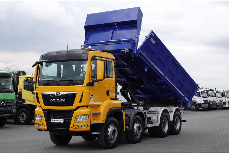 MAN TGS 35.500 / 8x4 / WYWROTKA / HYDROBURTA / BORDMATIK / NAVI / 20 - Istovarivač: slika 2 MAN TGS 35.500 / 8x4 / WYWROTKA / HYDROBURTA / BORDMATIK / NAVI / 20 - Istovarivač: slika 2