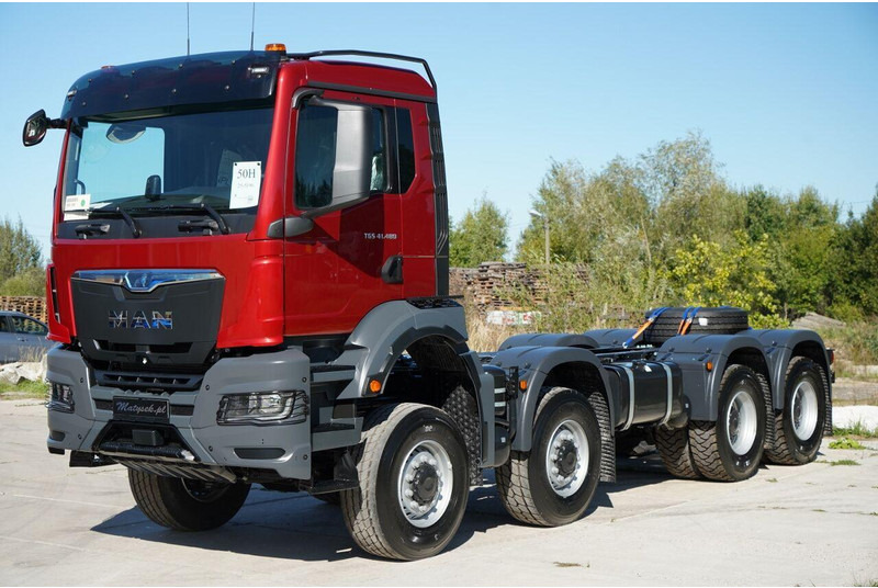 MAN TGS 41.480 / 8X8 / DO ZABUDOWY / FABRYCZNIE NOWY 2025 - Kamion sa golom šasijom i zatvorenom kabinom: slika 1 MAN TGS 41.480 / 8X8 / DO ZABUDOWY / FABRYCZNIE NOWY 2025 - Kamion sa golom šasijom i zatvorenom kabinom: slika 1