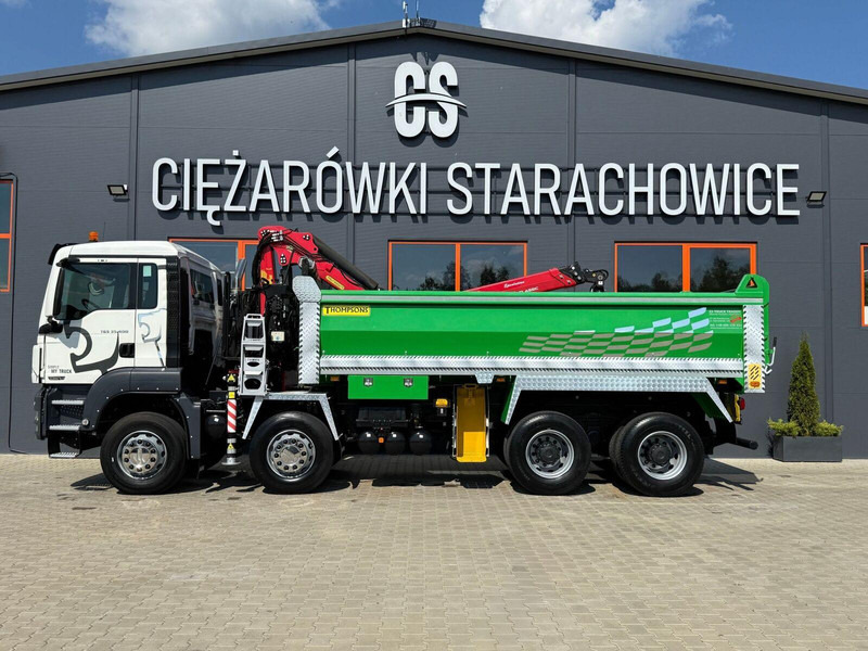 MAN TGS TGX 35.400 // 8x4 // E5 // wywrotka kiper + HDS z czerpakiem - Istovarivač, Kamion sa dizalicom: slika 3 MAN TGS TGX 35.400 // 8x4 // E5 // wywrotka kiper + HDS z czerpakiem - Istovarivač, Kamion sa dizalicom: slika 3
