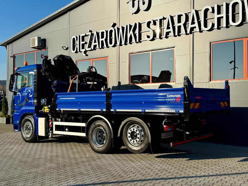 MAN TGS TGX TGL 26.360 Wywrotka 3S + HDS HMF // 4 x wusyw 12,6 m - Istovarivač, Kamion sa dizalicom: slika 3 MAN TGS TGX TGL 26.360 Wywrotka 3S + HDS HMF // 4 x wusyw 12,6 m - Istovarivač, Kamion sa dizalicom: slika 3