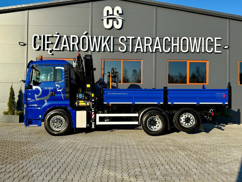 MAN TGS TGX TGL 26.360 Wywrotka 3S + HDS HMF // 4 x wusyw 12,6 m - Istovarivač, Kamion sa dizalicom: slika 2 MAN TGS TGX TGL 26.360 Wywrotka 3S + HDS HMF // 4 x wusyw 12,6 m - Istovarivač, Kamion sa dizalicom: slika 2