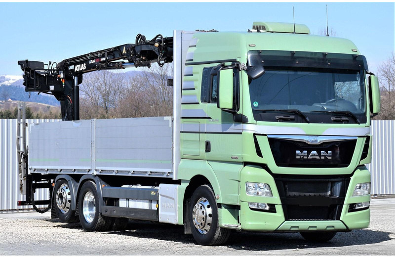 MAN TGX 26.440 Pritsche 6,60 m* ATLAS 125.2V-A12VB - Kamion sa tovarnim sandukom, Kamion sa dizalicom: slika 3 MAN TGX 26.440 Pritsche 6,60 m* ATLAS 125.2V-A12VB - Kamion sa tovarnim sandukom, Kamion sa dizalicom: slika 3