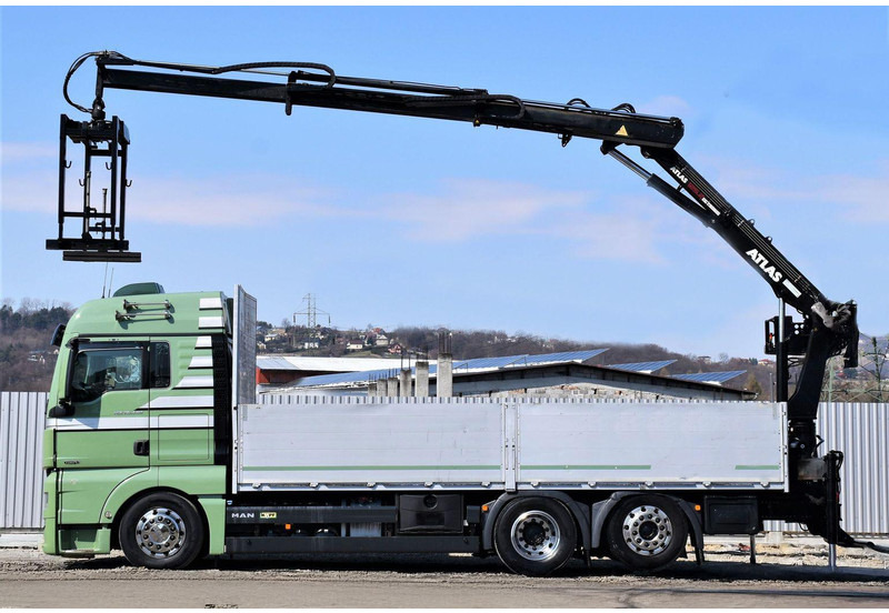MAN TGX 26.440 Pritsche 6,60 m* ATLAS 125.2V-A12VB - Kamion sa tovarnim sandukom, Kamion sa dizalicom: slika 5 MAN TGX 26.440 Pritsche 6,60 m* ATLAS 125.2V-A12VB - Kamion sa tovarnim sandukom, Kamion sa dizalicom: slika 5