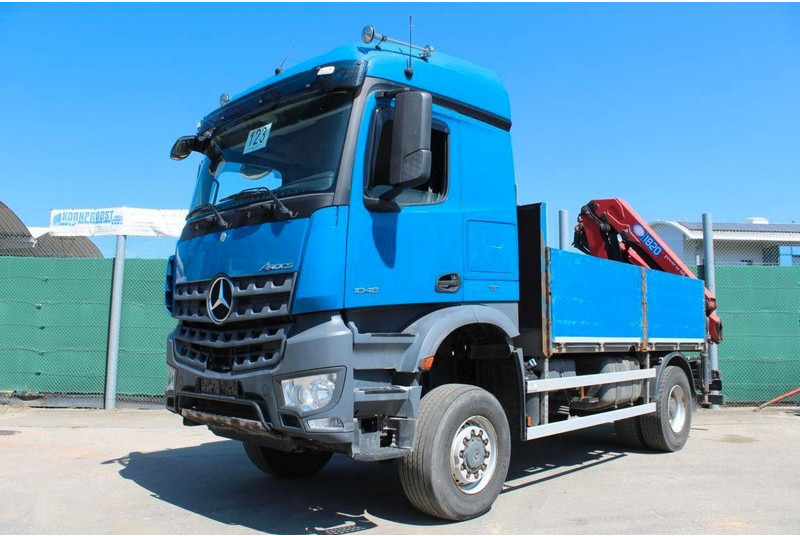 Mercedes-Benz 1848 4x4 Crane HMF 1820 - Kamion sa tovarnim sandukom, Kamion sa dizalicom: slika 1 Mercedes-Benz 1848 4x4 Crane HMF 1820 - Kamion sa tovarnim sandukom, Kamion sa dizalicom: slika 1