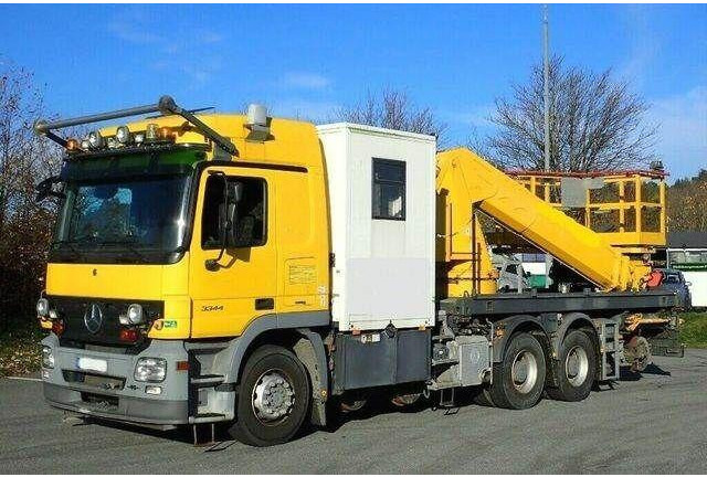 Mercedes-Benz 3344 SRT SCHÖRLING Road Rail Railway Zweiweg - Vazdušna platforma montirana na kamion: slika 3 Mercedes-Benz 3344 SRT SCHÖRLING Road Rail Railway Zweiweg - Vazdušna platforma montirana na kamion: slika 3