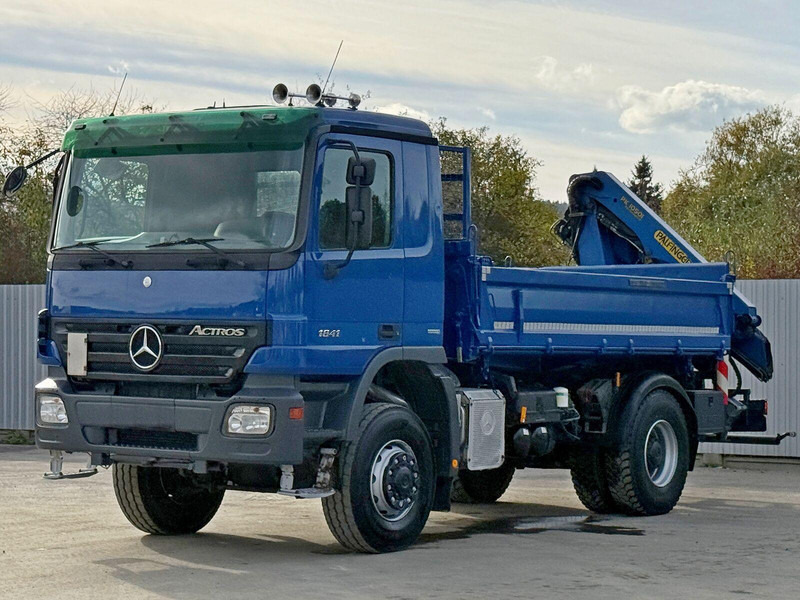 Mercedes-Benz ACTROS 1841 * PK 10501 + FUNK * TOP * 4x4 - Istovarivač, Kamion sa dizalicom: slika 2 Mercedes-Benz ACTROS 1841 * PK 10501 + FUNK * TOP * 4x4 - Istovarivač, Kamion sa dizalicom: slika 2