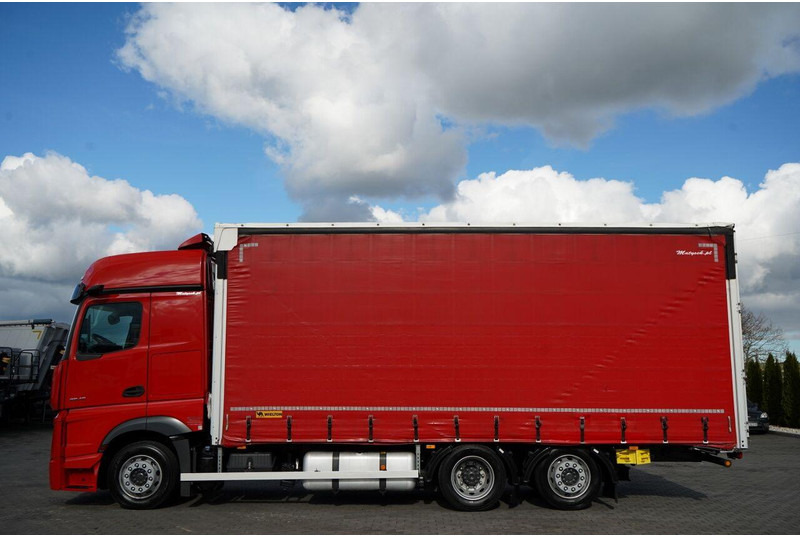 Mercedes-Benz ACTROS 2545 / SOLÓWKA / 6x2 / OŚ PODNOSZONA / BIG SPACE / WIELT - Kamion sa ceradom: slika 2 Mercedes-Benz ACTROS 2545 / SOLÓWKA / 6x2 / OŚ PODNOSZONA / BIG SPACE / WIELT - Kamion sa ceradom: slika 2