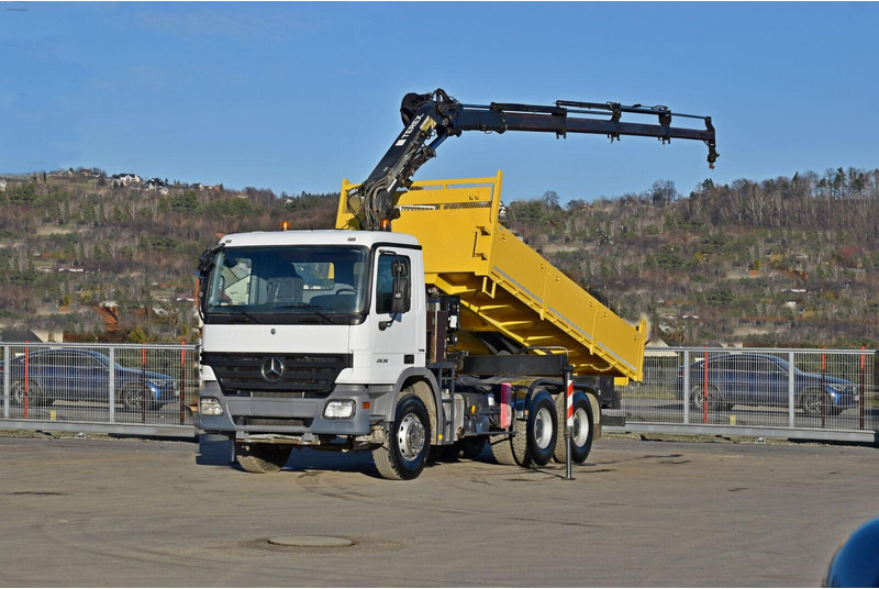 Mercedes-Benz ACTROS 2636 * TEREX 165.2E - A4 + FUNK/6x4 - Istovarivač, Kamion sa dizalicom: slika 2 Mercedes-Benz ACTROS 2636 * TEREX 165.2E - A4 + FUNK/6x4 - Istovarivač, Kamion sa dizalicom: slika 2