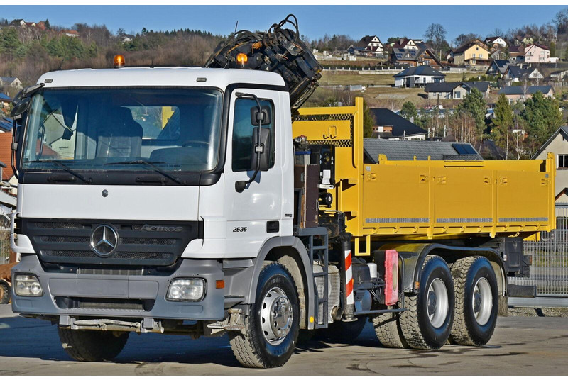 Mercedes-Benz ACTROS 2636 * TEREX 165.2E - A4 + FUNK/6x4 - Istovarivač, Kamion sa dizalicom: slika 4 Mercedes-Benz ACTROS 2636 * TEREX 165.2E - A4 + FUNK/6x4 - Istovarivač, Kamion sa dizalicom: slika 4