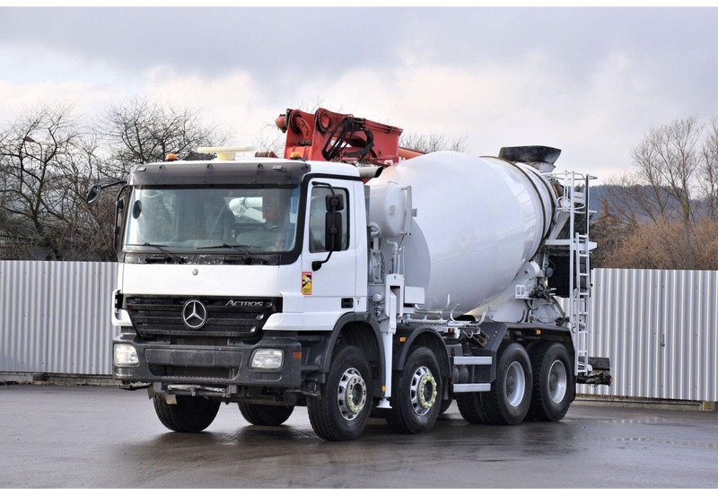 Mercedes-Benz ACTROS 3241* Betonpumpe 21m *8x4 * Top Zustand - Auto pumpa za beton: slika 2 Mercedes-Benz ACTROS 3241* Betonpumpe 21m *8x4 * Top Zustand - Auto pumpa za beton: slika 2