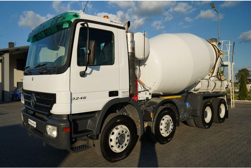 Mercedes-Benz ACTROS 3246 / BETONOMIESZARKA SCHWING STETTER / 8X4 / EPS + SPRZ - Mikser za beton: slika 4 Mercedes-Benz ACTROS 3246 / BETONOMIESZARKA SCHWING STETTER / 8X4 / EPS + SPRZ - Mikser za beton: slika 4