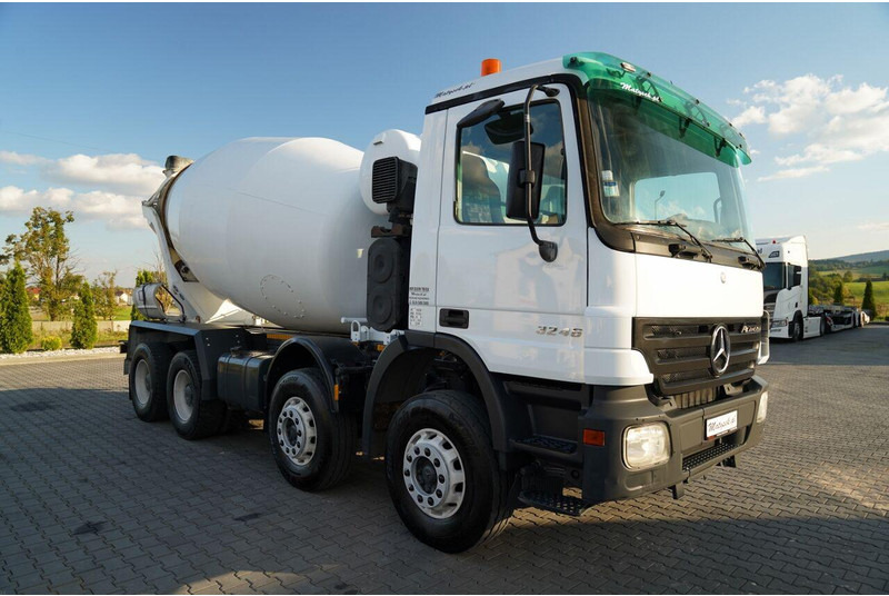 Mercedes-Benz ACTROS 3246 / BETONOMIESZARKA SCHWING STETTER / 8X4 / EPS + SPRZ - Mikser za beton: slika 2 Mercedes-Benz ACTROS 3246 / BETONOMIESZARKA SCHWING STETTER / 8X4 / EPS + SPRZ - Mikser za beton: slika 2