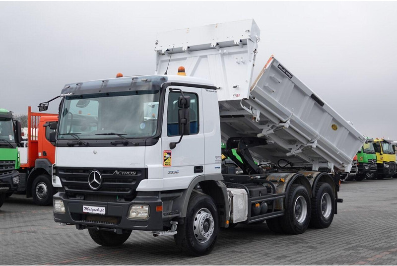 Mercedes-Benz ACTROS 3336 / 6x4 / WYWROTKA / BORDMATIC / HYDROBURTA / MEILLER - Istovarivač: slika 1 Mercedes-Benz ACTROS 3336 / 6x4 / WYWROTKA / BORDMATIC / HYDROBURTA / MEILLER - Istovarivač: slika 1