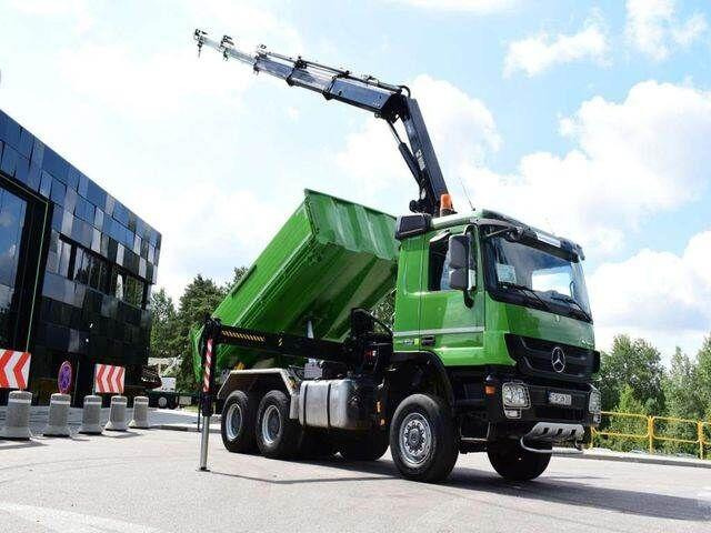 Mercedes-Benz ACTROS 3346 6x6 HIAB 244EP-4 Crane Kipper - Istovarivač, Kamion sa dizalicom: slika 2 Mercedes-Benz ACTROS 3346 6x6 HIAB 244EP-4 Crane Kipper - Istovarivač, Kamion sa dizalicom: slika 2