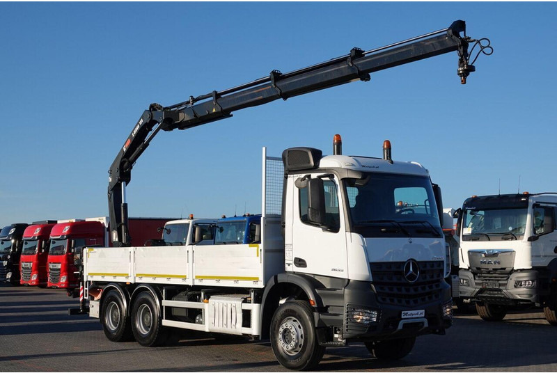 Mercedes-Benz AROCS 2633 / 6x4 / SKRZYNIOWY - 6,5 M / HDS HIAB 188 b-3 wysów: - Kamion sa tovarnim sandukom, Kamion sa dizalicom: slika 5 Mercedes-Benz AROCS 2633 / 6x4 / SKRZYNIOWY - 6,5 M / HDS HIAB 188 b-3 wysów: - Kamion sa tovarnim sandukom, Kamion sa dizalicom: slika 5