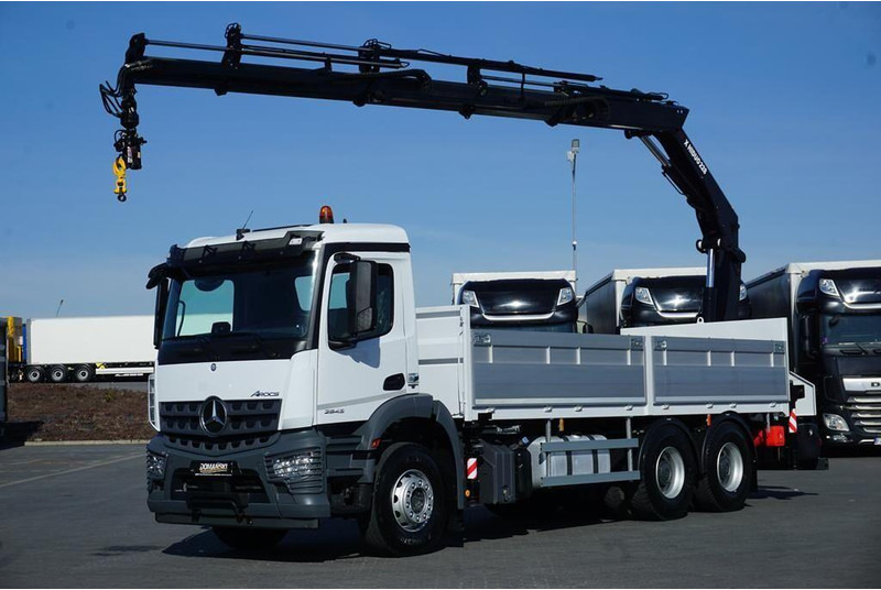 Mercedes-Benz AROCS / 2643 / 6 X 4 / SKRZYNIOWY + HDS / HIAB 228 E – 4 / WYS. - Kamion sa tovarnim sandukom, Kamion sa dizalicom: slika 1 Mercedes-Benz AROCS / 2643 / 6 X 4 / SKRZYNIOWY + HDS / HIAB 228 E – 4 / WYS. - Kamion sa tovarnim sandukom, Kamion sa dizalicom: slika 1