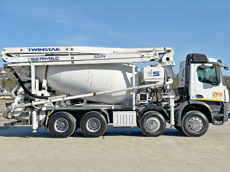 Mercedes-Benz AROCS 3743 * Betonpumpe + FUNK * 8x4 * TOP - Mikser za beton: slika 3 Mercedes-Benz AROCS 3743 * Betonpumpe + FUNK * 8x4 * TOP - Mikser za beton: slika 3