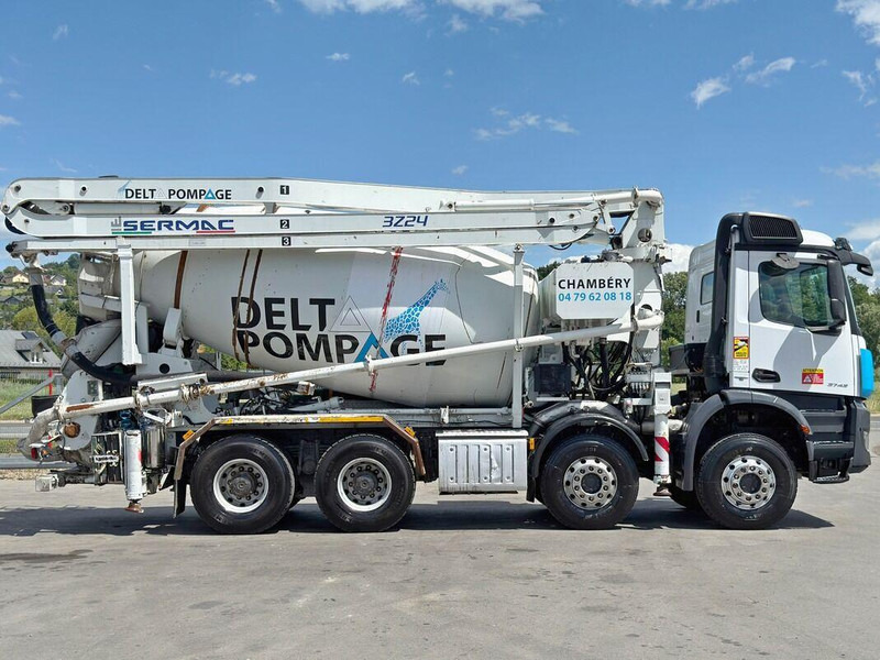 Mercedes-Benz AROCS 3743 * Betonpumpe + FUNK * 8x4 * TOP - Mikser za beton: slika 5 Mercedes-Benz AROCS 3743 * Betonpumpe + FUNK * 8x4 * TOP - Mikser za beton: slika 5