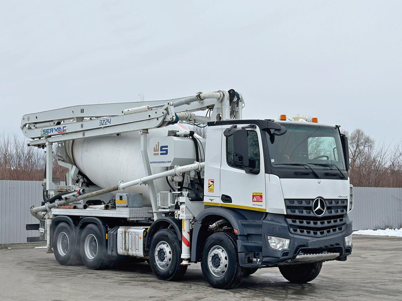Mercedes-Benz AROCS 3743 - Auto pumpa za beton: slika 1 Mercedes-Benz AROCS 3743 - Auto pumpa za beton: slika 1