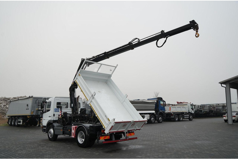 Mercedes-Benz ATEGO 1218 / 4x2 / WYWROTKA + HDS HIAB 0088 BS-3 / PILOT /MANU - Istovarivač, Kamion sa dizalicom: slika 3 Mercedes-Benz ATEGO 1218 / 4x2 / WYWROTKA + HDS HIAB 0088 BS-3 / PILOT /MANU - Istovarivač, Kamion sa dizalicom: slika 3