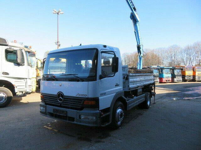 Mercedes-Benz ATEGO 1218 - Istovarivač, Kamion sa dizalicom: slika 2 Mercedes-Benz ATEGO 1218 - Istovarivač, Kamion sa dizalicom: slika 2