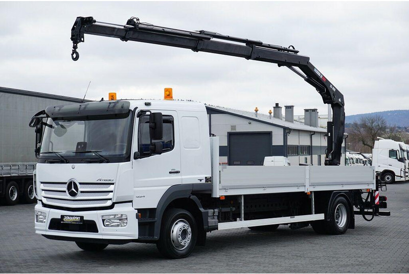 Mercedes-Benz ATEGO / 1224 / ACC / SKRZYNIOWY + HDS / HIAB 099 B - 3 DUO - Kamion sa tovarnim sandukom, Kamion sa dizalicom: slika 2 Mercedes-Benz ATEGO / 1224 / ACC / SKRZYNIOWY + HDS / HIAB 099 B - 3 DUO - Kamion sa tovarnim sandukom, Kamion sa dizalicom: slika 2