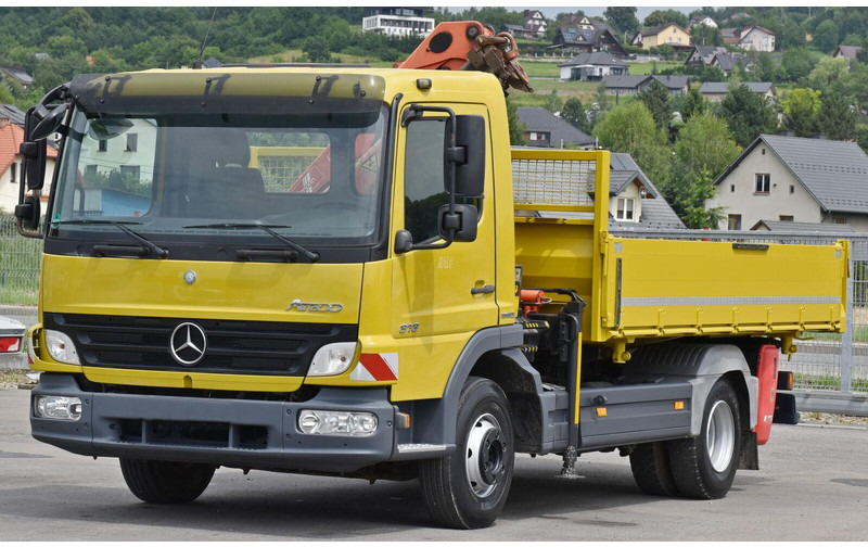 Mercedes-Benz ATEGO 818 - Istovarivač, Kamion sa dizalicom: slika 4 Mercedes-Benz ATEGO 818 - Istovarivač, Kamion sa dizalicom: slika 4