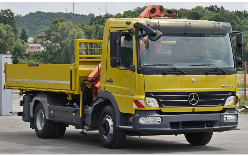 Mercedes-Benz ATEGO 818 - Istovarivač, Kamion sa dizalicom: slika 3 Mercedes-Benz ATEGO 818 - Istovarivač, Kamion sa dizalicom: slika 3