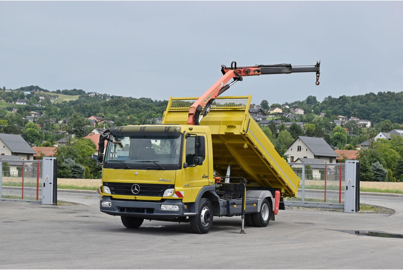 Mercedes-Benz ATEGO 818 - Istovarivač, Kamion sa dizalicom: slika 2 Mercedes-Benz ATEGO 818 - Istovarivač, Kamion sa dizalicom: slika 2