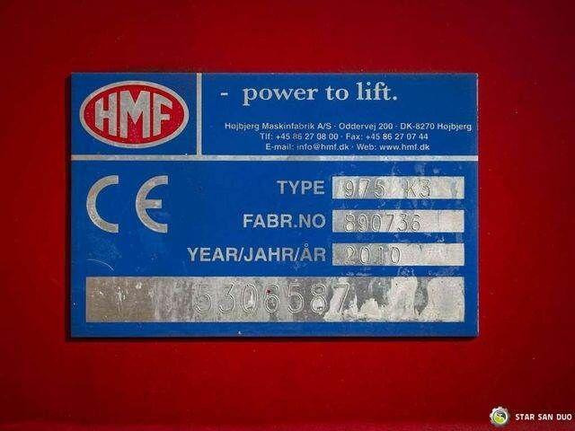 Istovarivač, Kamion sa dizalicom Mercedes-Benz AXOR 1824 4x2 HMF 975 HDS Crane Rotator Kipper: slika 19