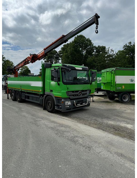 Mercedes-Benz Actros 2541 mit Atlas -Kran - Kamion sa tovarnim sandukom, Kamion sa dizalicom: slika 3 Mercedes-Benz Actros 2541 mit Atlas -Kran - Kamion sa tovarnim sandukom, Kamion sa dizalicom: slika 3