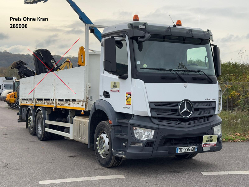Mercedes-Benz Antos 2540 - Kamion sa golom šasijom i zatvorenom kabinom: slika 1 Mercedes-Benz Antos 2540 - Kamion sa golom šasijom i zatvorenom kabinom: slika 1