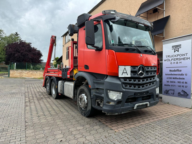 Mercedes-Benz Arocs 2536 BL 6x2/Funkfernbe./VDL-ASK 18 TK - Kamion za prevoz kontejnera/ Kamion sa promenjivim sandukom, Kamion sa dizalicom: slika 1 Mercedes-Benz Arocs 2536 BL 6x2/Funkfernbe./VDL-ASK 18 TK - Kamion za prevoz kontejnera/ Kamion sa promenjivim sandukom, Kamion sa dizalicom: slika 1