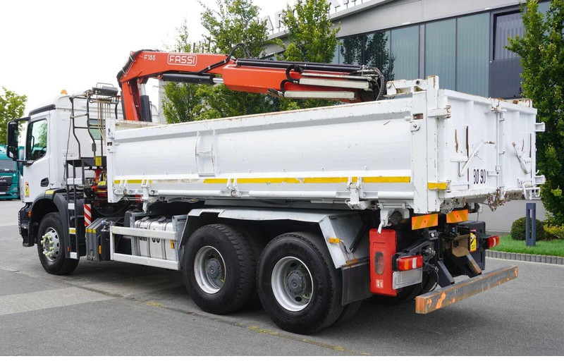 Mercedes-Benz Arocs 2636 - 3 way tipper + crane 6x4 - Istovarivač, Kamion sa dizalicom: slika 4 Mercedes-Benz Arocs 2636 - 3 way tipper + crane 6x4 - Istovarivač, Kamion sa dizalicom: slika 4